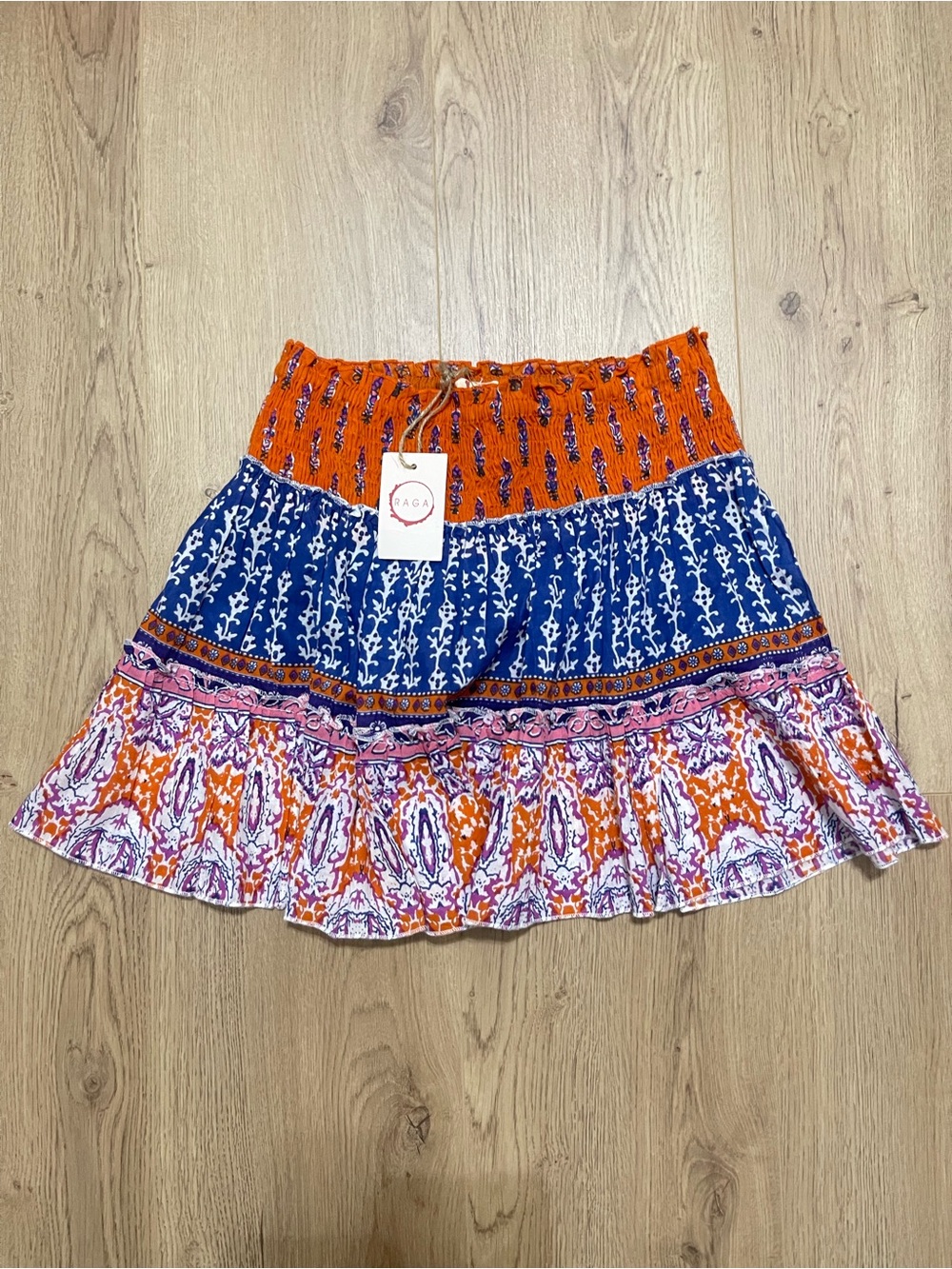 NWT Raga Anthropologie Boho Mini Skirt (M)